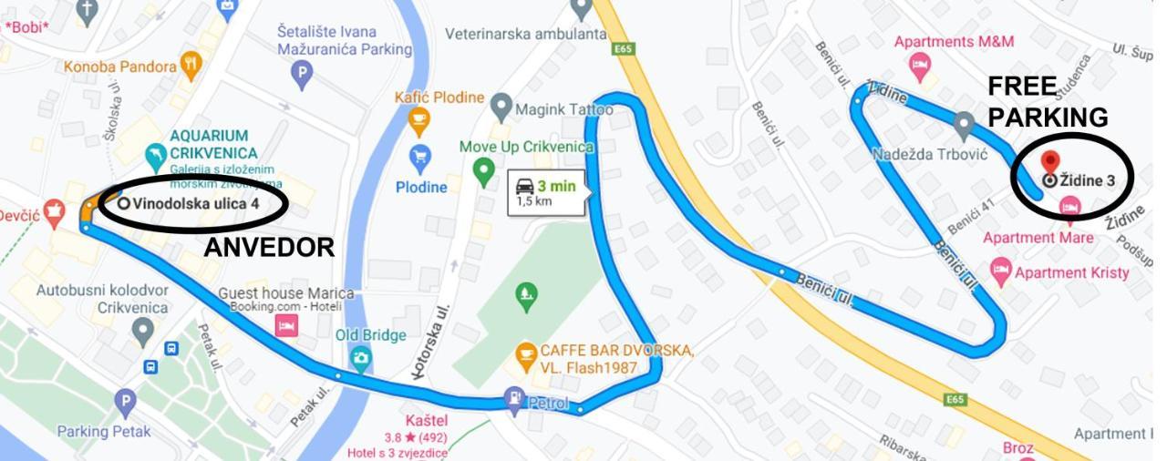 Anvedor Apartment Crikvenica Ngoại thất bức ảnh
